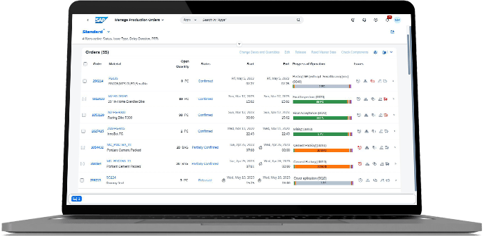 SAP S4HANA CLOUD - Manufacturing and Supply Chain